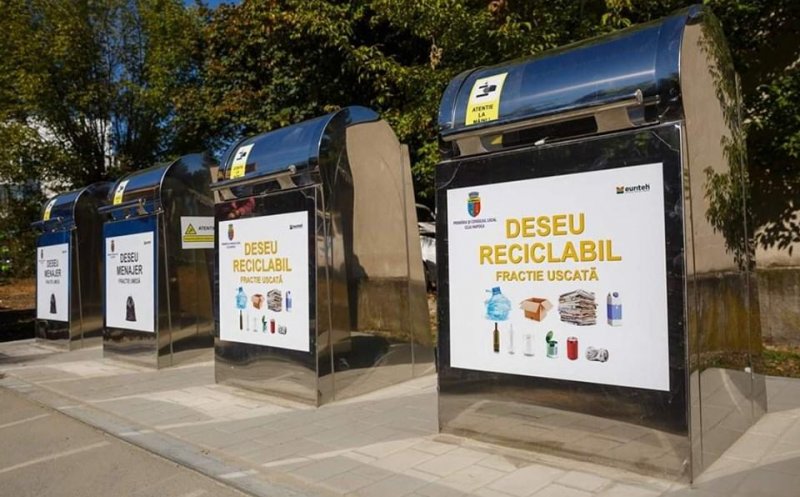 Colectare selectivă la Cluj!  Accesul la pubele, pe bază de cartelă