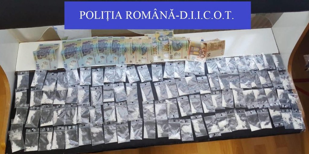 Mega-rețea internațională de traficanți de droguri, destructurată de DIICOT! Percheziții în Cluj-Napoca și Dej