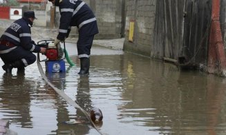 Cod portocaliu de inundaţii la Cluj