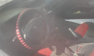 Incendiu în parcarea din Cipariu