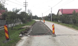 Cum arată șantierul Drumului Bistriței, pe raza județului Cluj