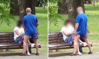 Ipostaze indecente în Parcul Central din Cluj-Napoca