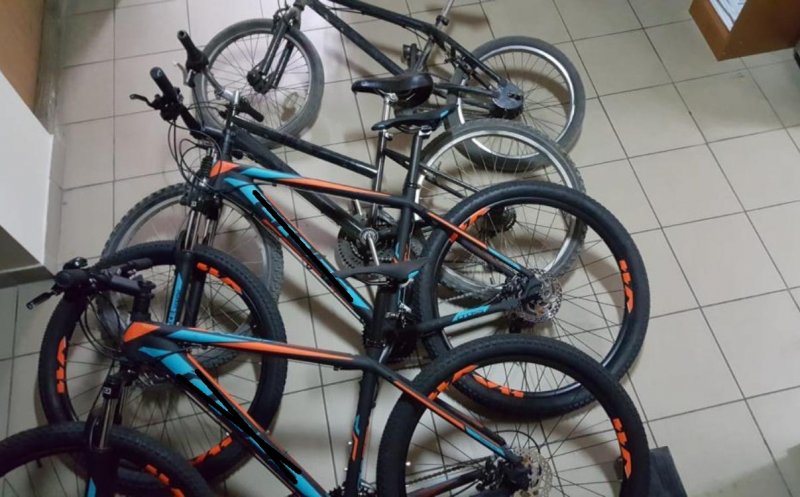 Caz rezolvat la Cluj! Bicicletele furate ajung acasă, hoții minori la poliție