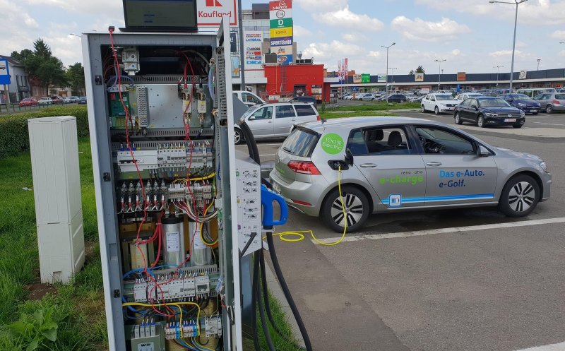 Axă de încărcare pentru mașinile electrice Oradea – Cluj – București