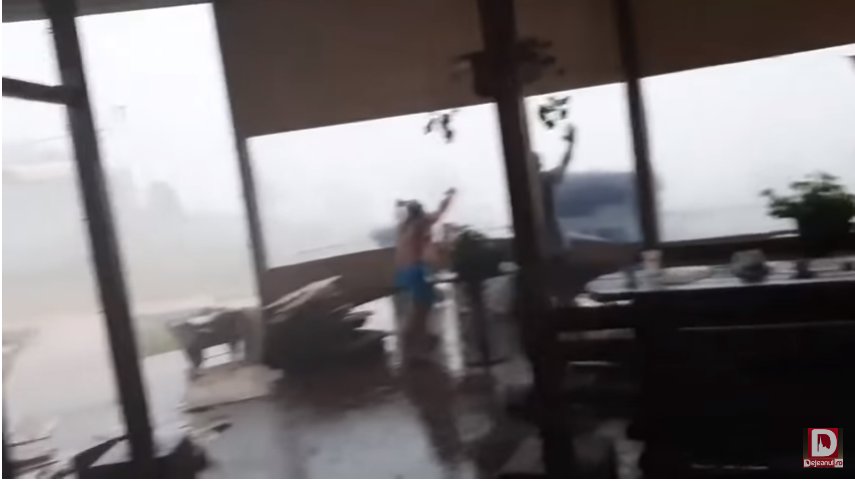 Imagini incredibile cu vijelia de la Băile Toroc