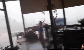 Imagini incredibile cu vijelia de la Băile Toroc