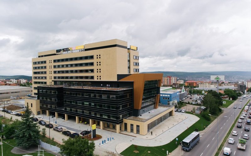 Cum arată complexul Hexagon de pe Calea Turzii, filmat din dronă