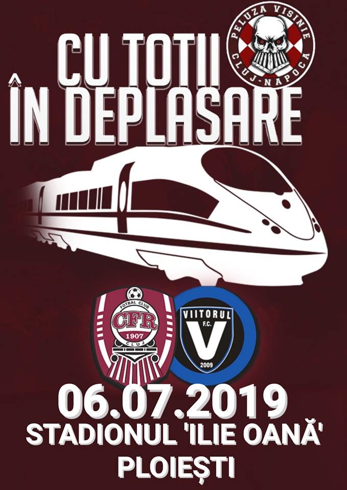 Fanii CFR se deplasează la Supercupă... cu autocarul
