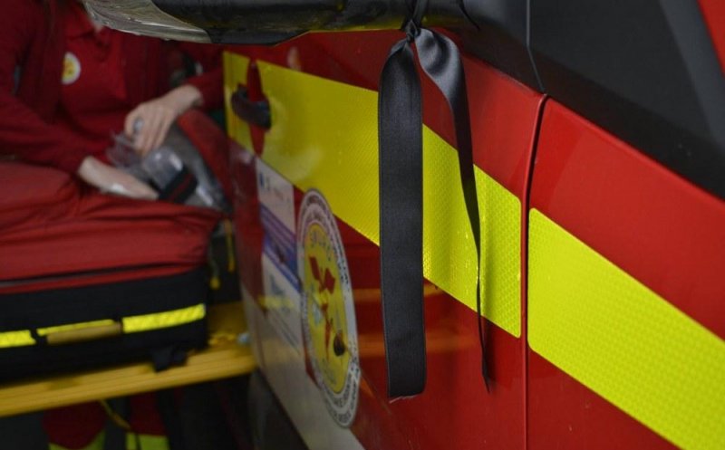 A căzut într-o râpă de 5 metri / ISU Cluj este la fața locului