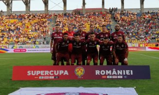 CFR Cluj pierde primul trofeu al sezonului. Partida a fost decisă de o execuție spectaculoasă