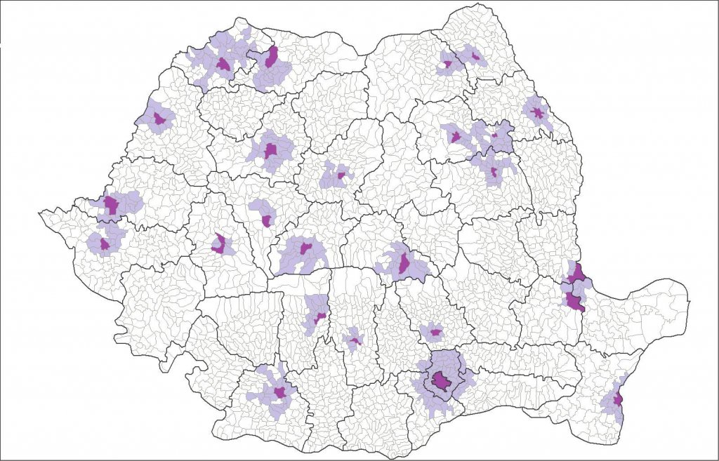 Clujul face figurație ca zonă metropolitană. Constanța, cea mai avansată, Timișoara, zero