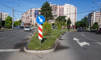 Spațiul verde de la Nodul Omega a fost amenajat