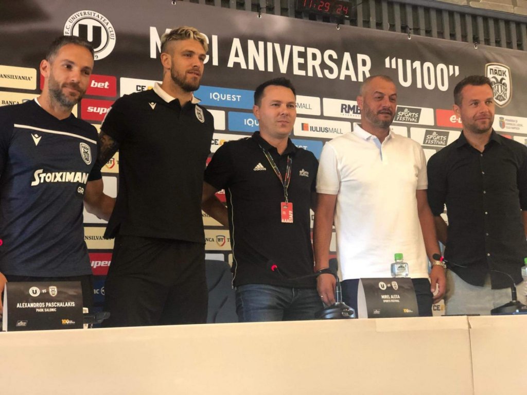 10.000 de spectatori, așteptați la meciul "U" Cluj-PAOK Salonic. / Grecii: "Trebuie să facem spectacol pe teren"