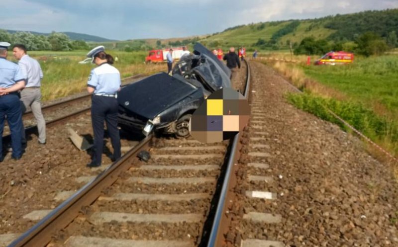 Accidentul feroviar mortal din Cluj, surprins de o cameră montată la bordul trenului