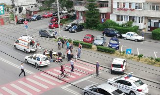 Pieton lovit în Mărăşti, pe trecere