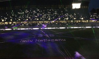 Show lumini U Cluj-PAOK
