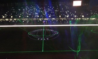 Show lumini U Cluj-PAOK