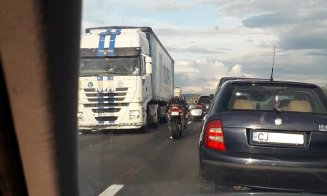 A revenit aglomerația de la final de weekend. Coloane de kilometri la intrarea în Cluj