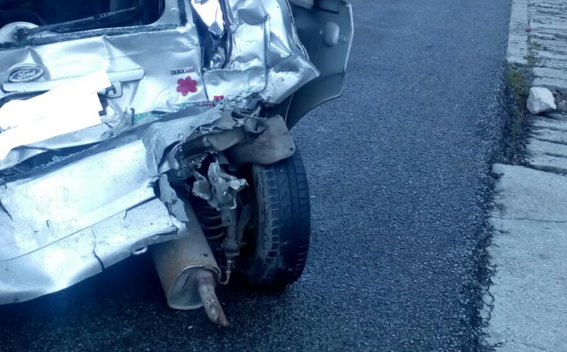 Accident cu autocar în Iclod