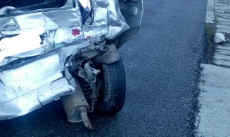 Accident cu autocar în Iclod