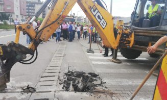 Buldozerele au intrat pe Bună Ziua
