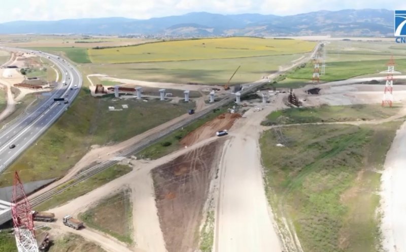 Autostrada Sebeş - Turda.  CNAIR: "Stadiu fizic de 72% pe primul lot"
