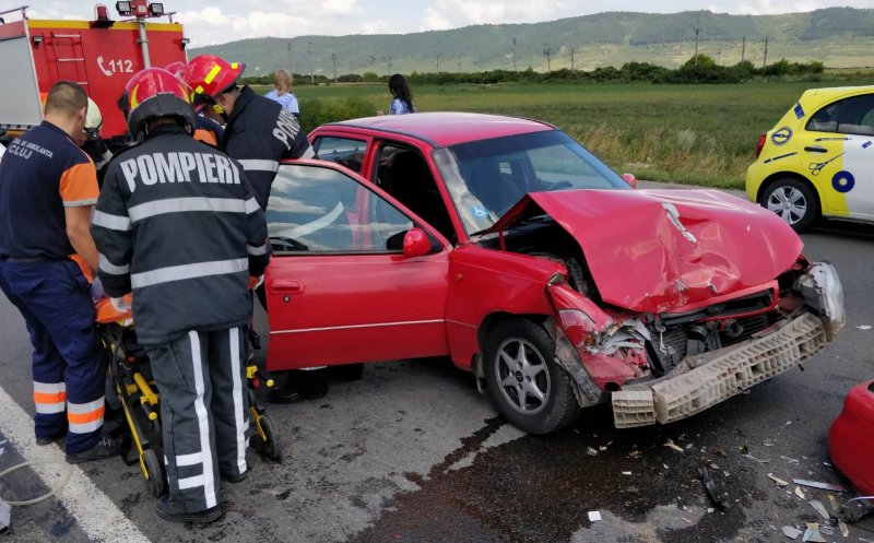 Doi răniți într-un accident produs de un șofer de 79 de ani, în Bonțida
