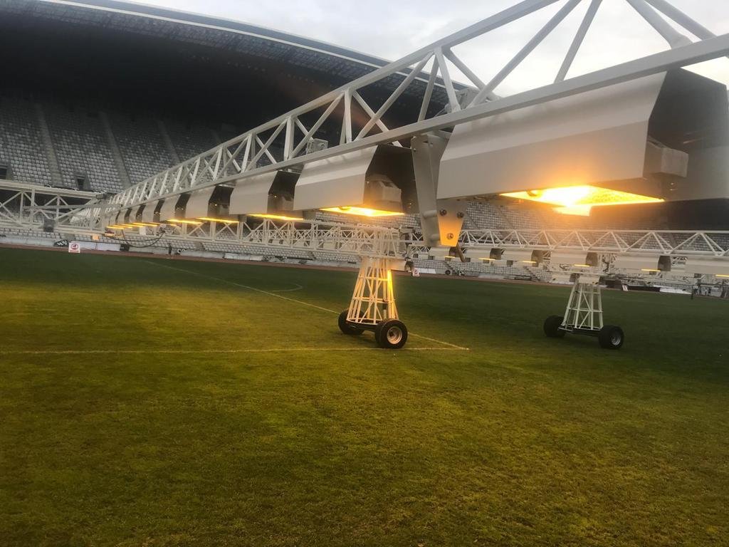 Instalație de 300.000 euro pentru gazonul de pe Cluj Arena, pe modelul Bernabeu sau Nou Camp