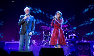 Michael Bolton, concert extraordinar la Cluj. A urcat pe scenă şi Laura Bretan