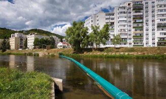 Nou sistem de colectare a deșeurilor de pe râul Someș, la intrarea în Cluj-Napoca