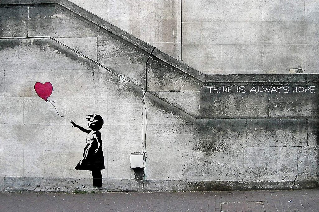 Lucrările lui Banksy ajung la Cluj