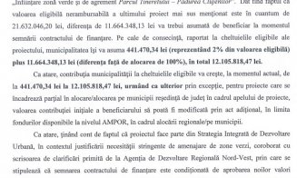 Primăria trebuie să scoată mai mulți bani din "buzunar" pentru cel mai mare parc din Cluj