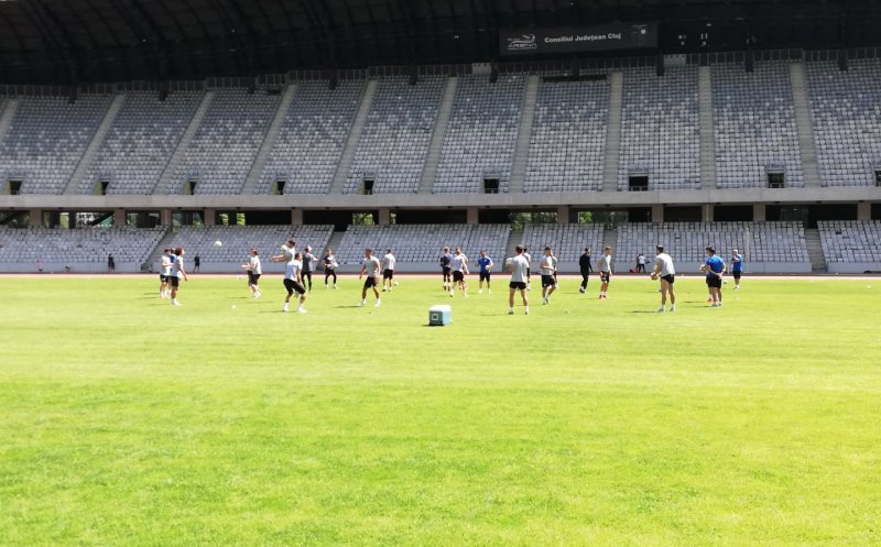 “U” Cluj reîncepe lupta pentru promovare: “Trebuie să fim cu gândul la victorie la fiecare meci”