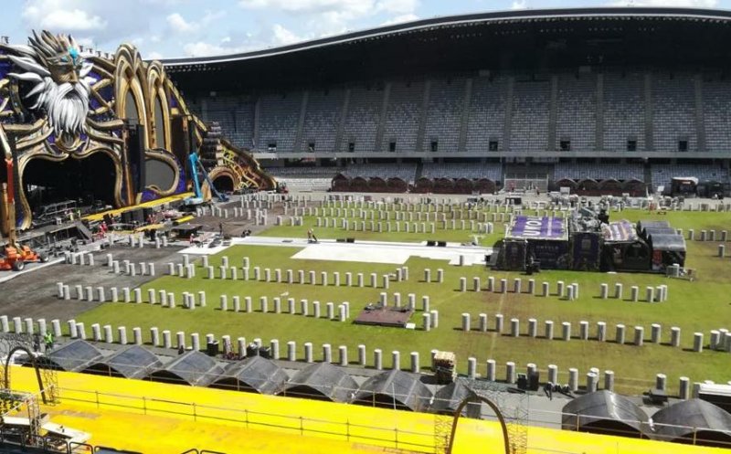 Cum arată gazonul Cluj Arena după Untold. Tişe: "Organizatorii s-au obligat să înlocuiască toate zonele afectate"