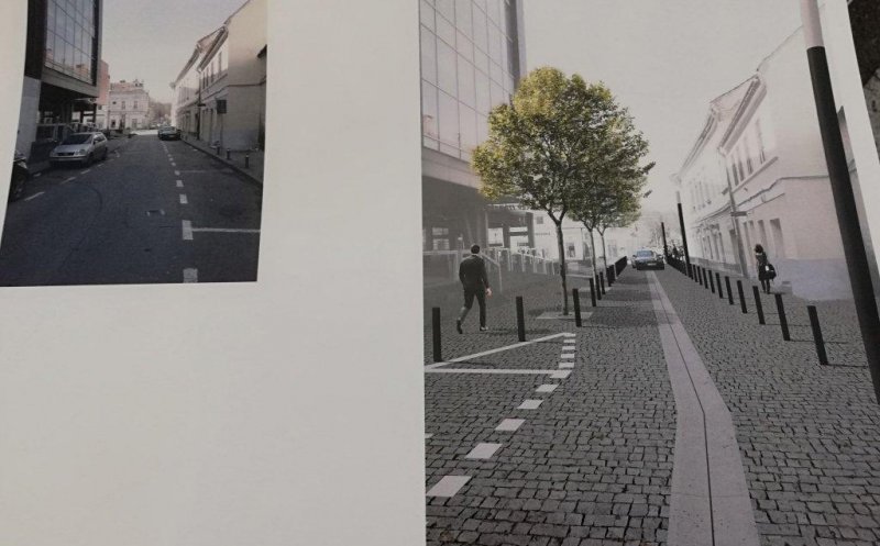 Încă o încercare pentru o stradă din centrul Clujului. Valoarea contractului: 1.2 milioane lei
