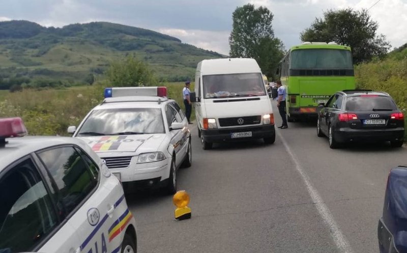Pieton, lovit mortal de autobuz. A traversat neregulamentar