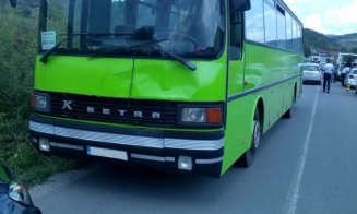 Pieton, lovit mortal de autobuz. A traversat neregulamentar