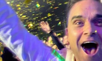 Robbie Williams, în public la o scenă UNTOLD