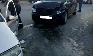 Accident în Cășeiu. Trei răniți, între care unul la spital