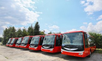 Clujul are primul oraș din România cu autobuze electrice pe fonduri europene