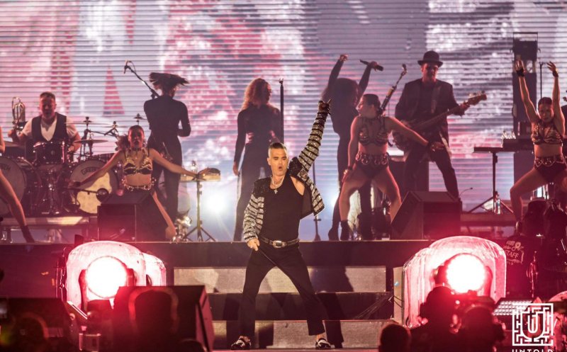 Backstage la Untold 2019 | Robbie Williams a publicat un vlog cu experiența de la festivalul din Cluj