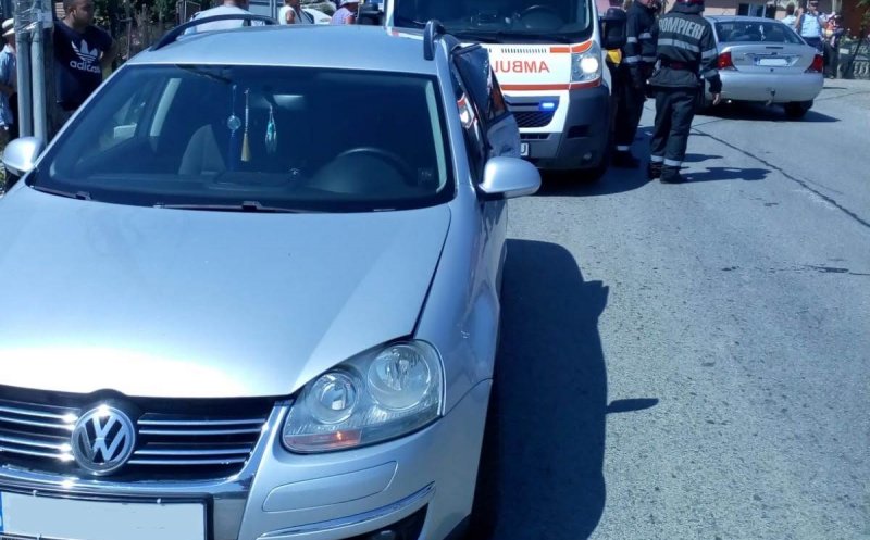 Accident Cășeiu. O femeie însărcinată a ajuns la spital