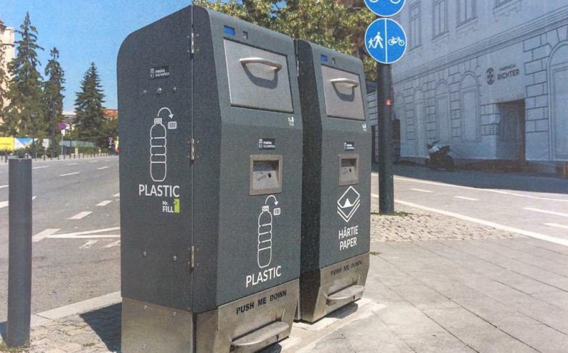 Încă 26 de pubele inteligente pe străzile Clujului