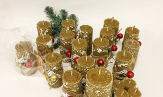 O antreprenoare din Cluj face afaceri cu lumânări pentru nunţi şi botezuri