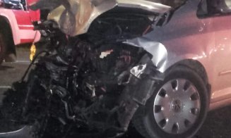 Accdent cu 5 răniți în Dej, provocat de o tânără de 19 ani