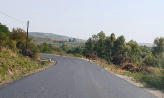 Drumului Bistriței. Asfalt în două localități clujene