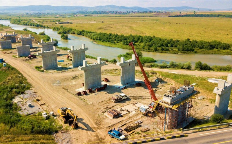 Autostrada Transilvania va avea un kilometru în plus. Cât s-a construit din cei 416 kilometri