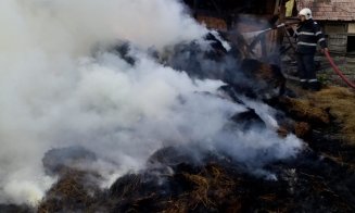 Incendii în serie, la Cluj. Dintr-o mașină s-a ales scrumul