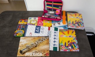 Ghiozdane și rechizite gratuite pentru copiii familiilor nevoiașe