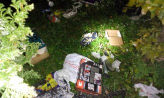 Incendiu într-un bloc din Mănăştur. Obiecte cuprinse de flăcări, aruncate pe fereastră